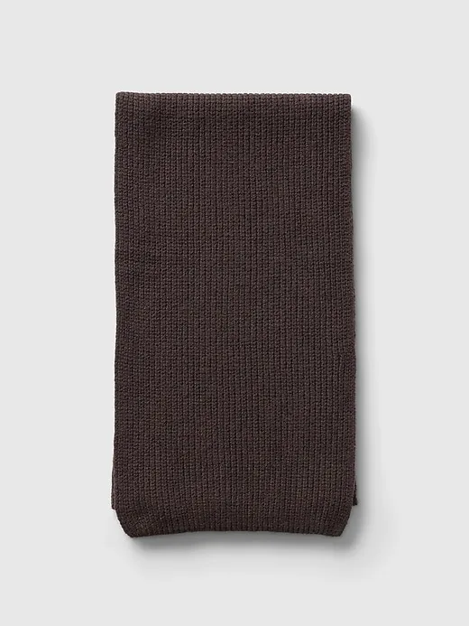 CashSoft Rib Scarf sold by GAP