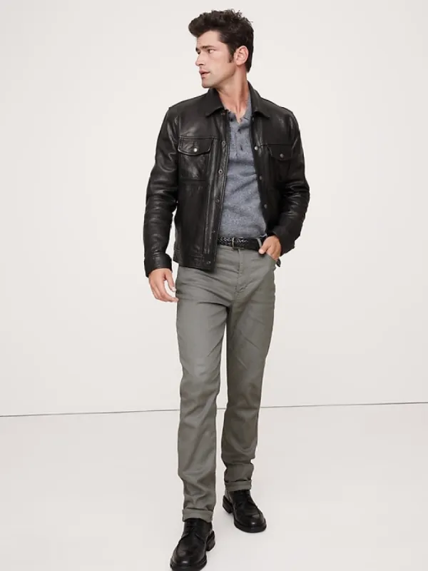 Slim Linen-Cotton Traveler Pant sold by Banana Republic