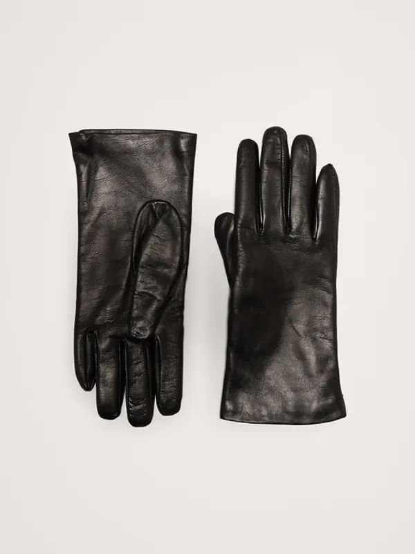Cashmere-Lined Leather Gloves sold by Banana Republic