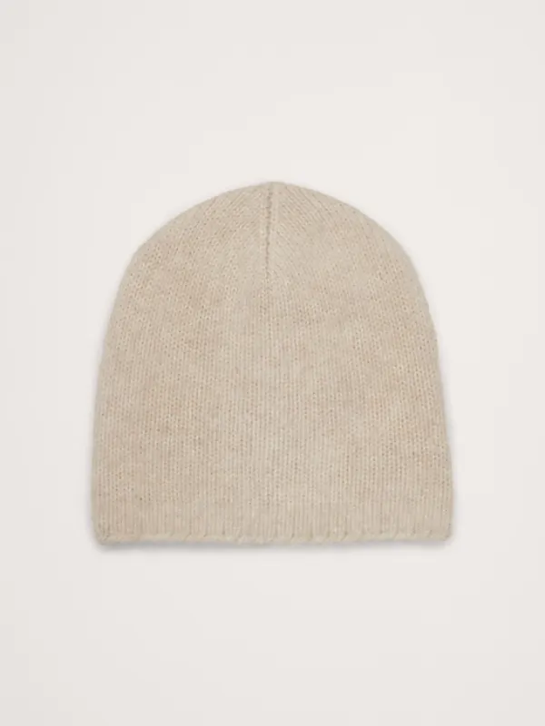 Brushed Wool-Cashmere Beanie sold by Banana Republic