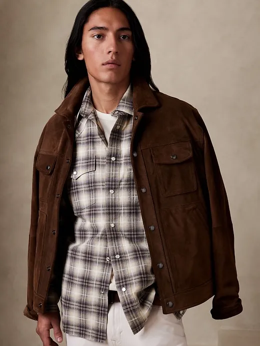 The Plaid Western Shirt sold by Banana Republic product image thumbnail 2