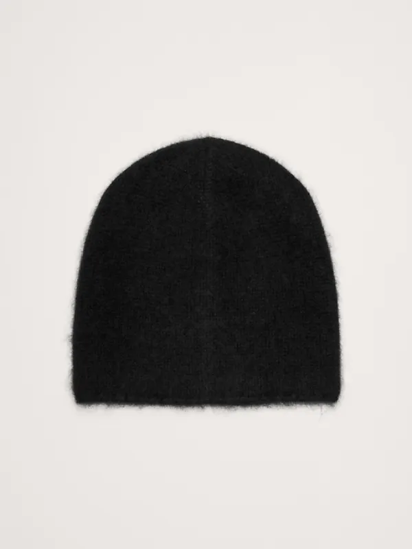 Brushed Wool-Cashmere Beanie sold by Banana Republic