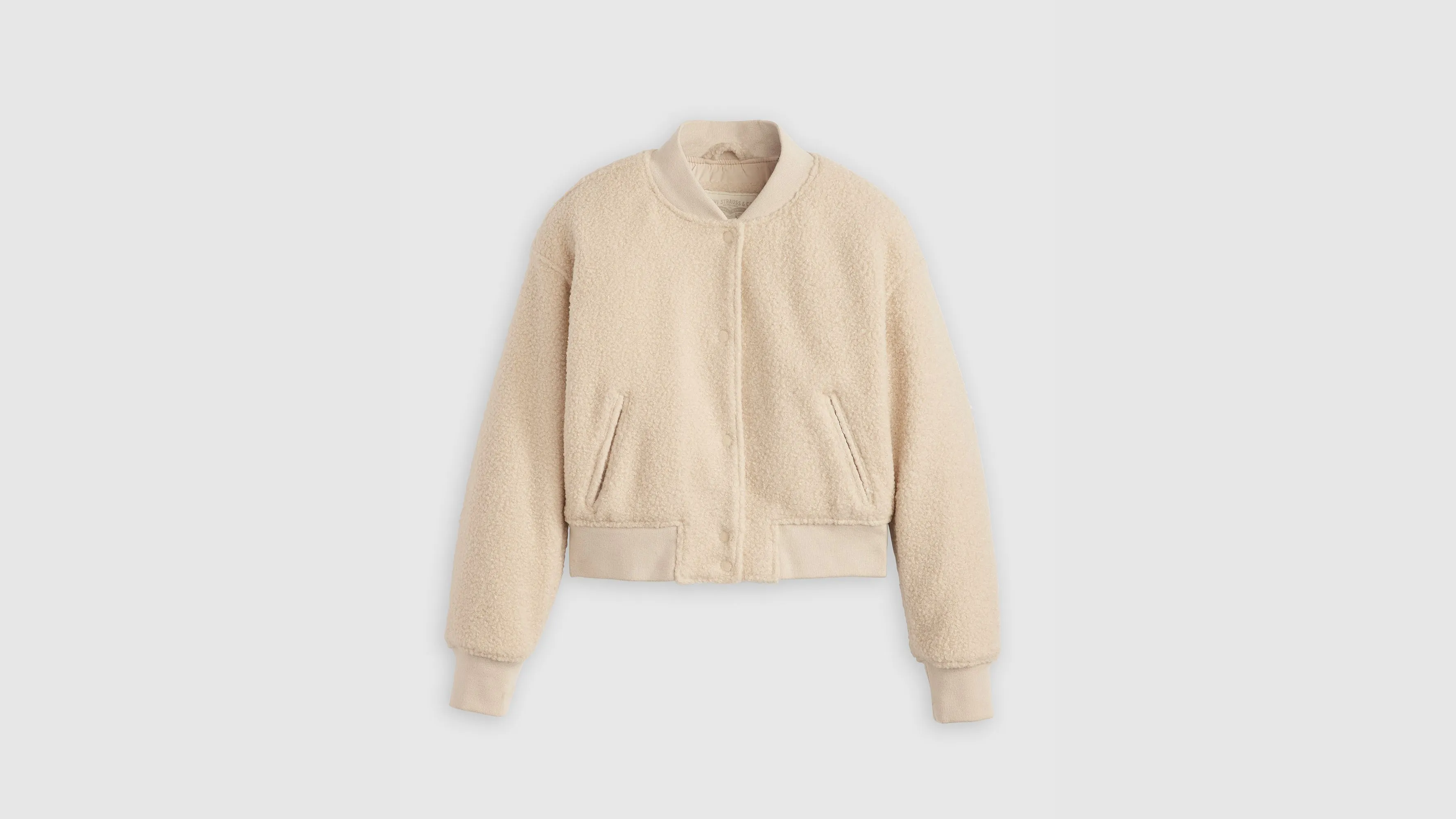 Cropped Varsity Bomber Jacket sold by Levi's product image thumbnail 3