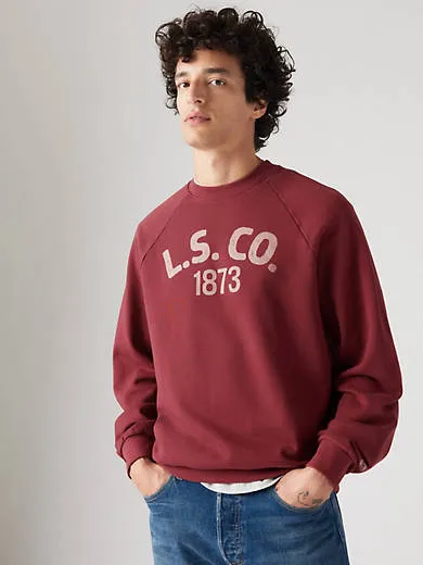 Raglan Graphic Crewneck Sweatshirt sold by Levi's