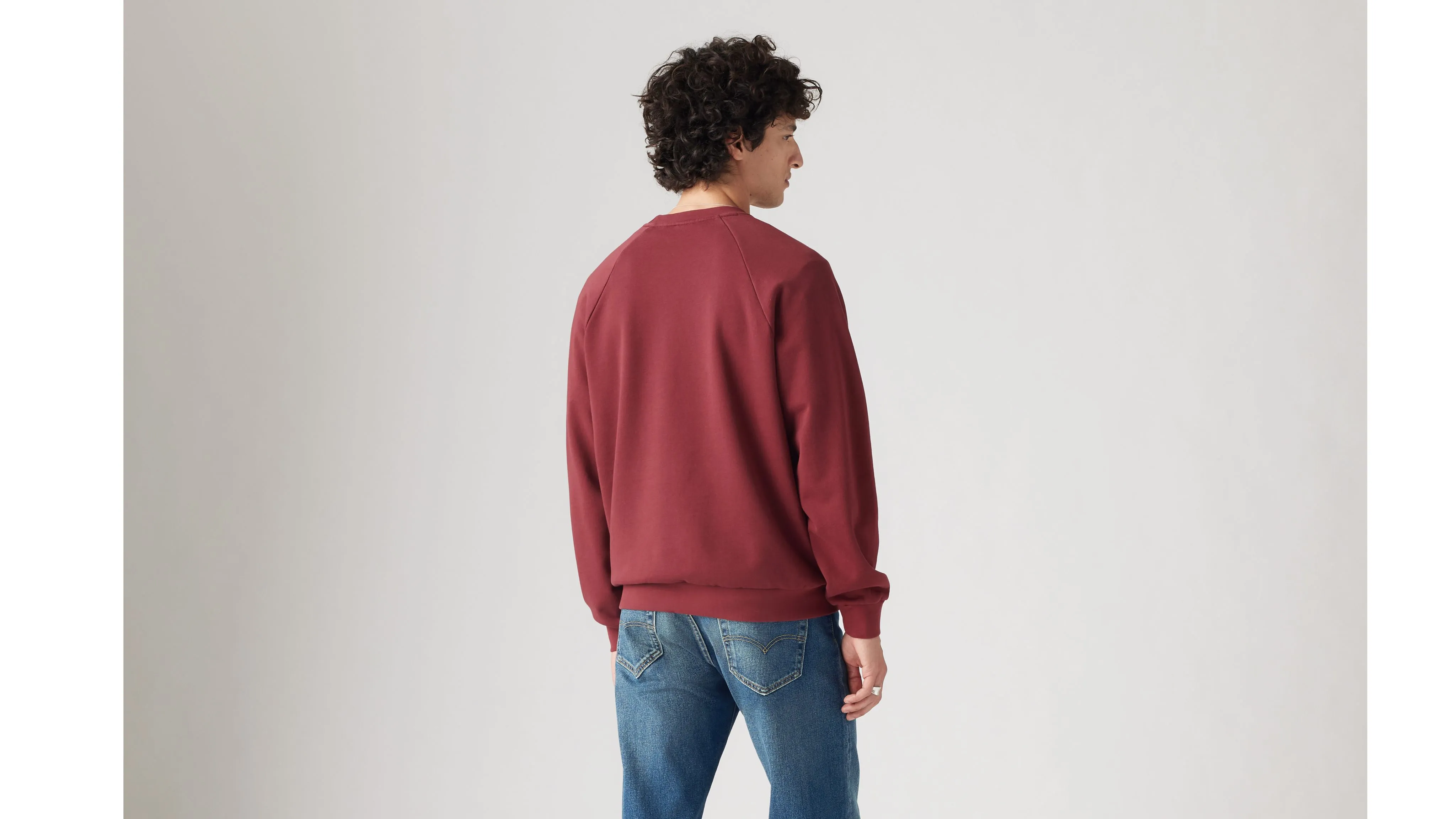 Raglan Graphic Crewneck Sweatshirt sold by Levi's product image thumbnail 3