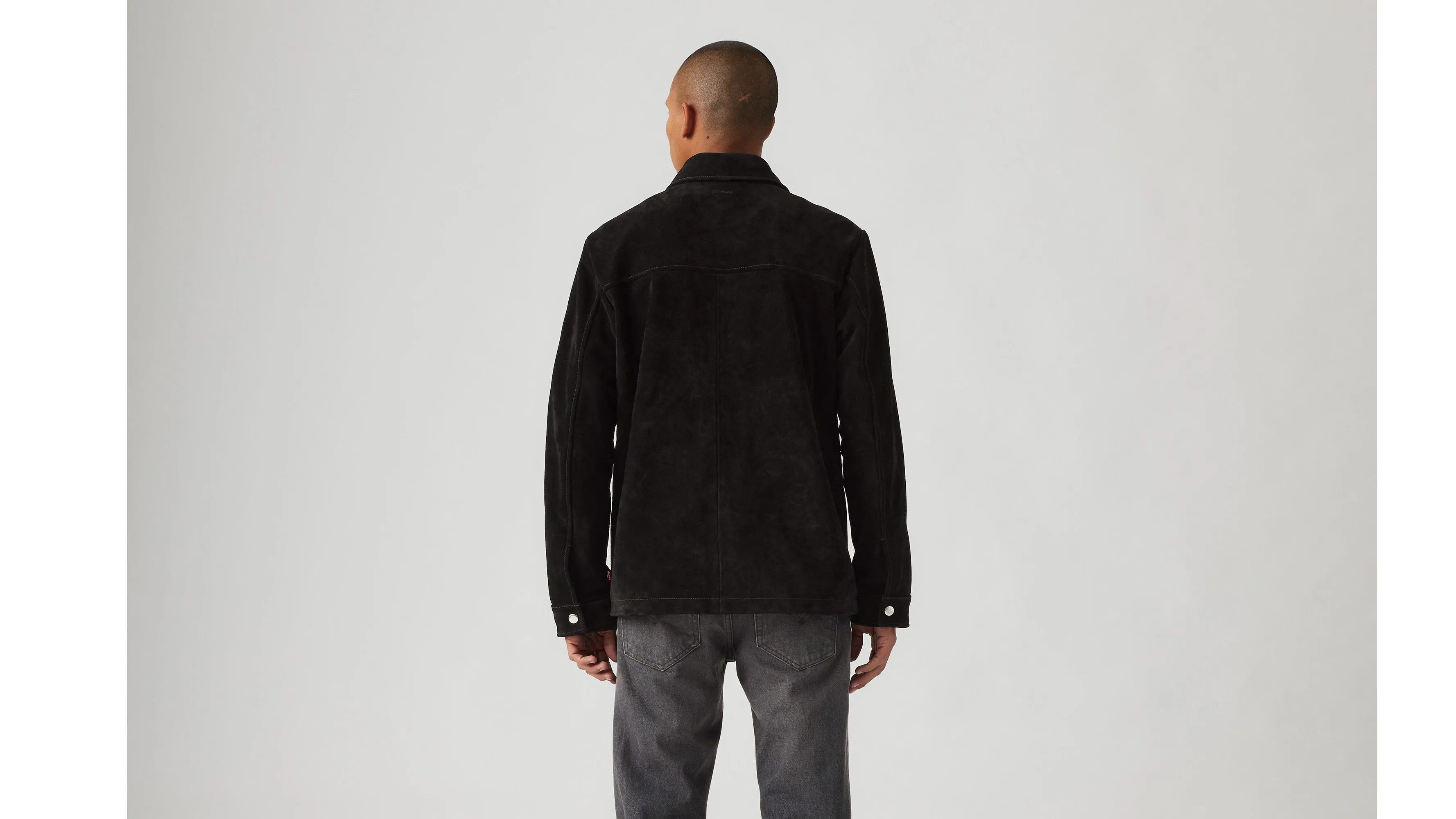 Levi's® x JJJJound Suede Coach Jacket sold by Levi's product image thumbnail 3