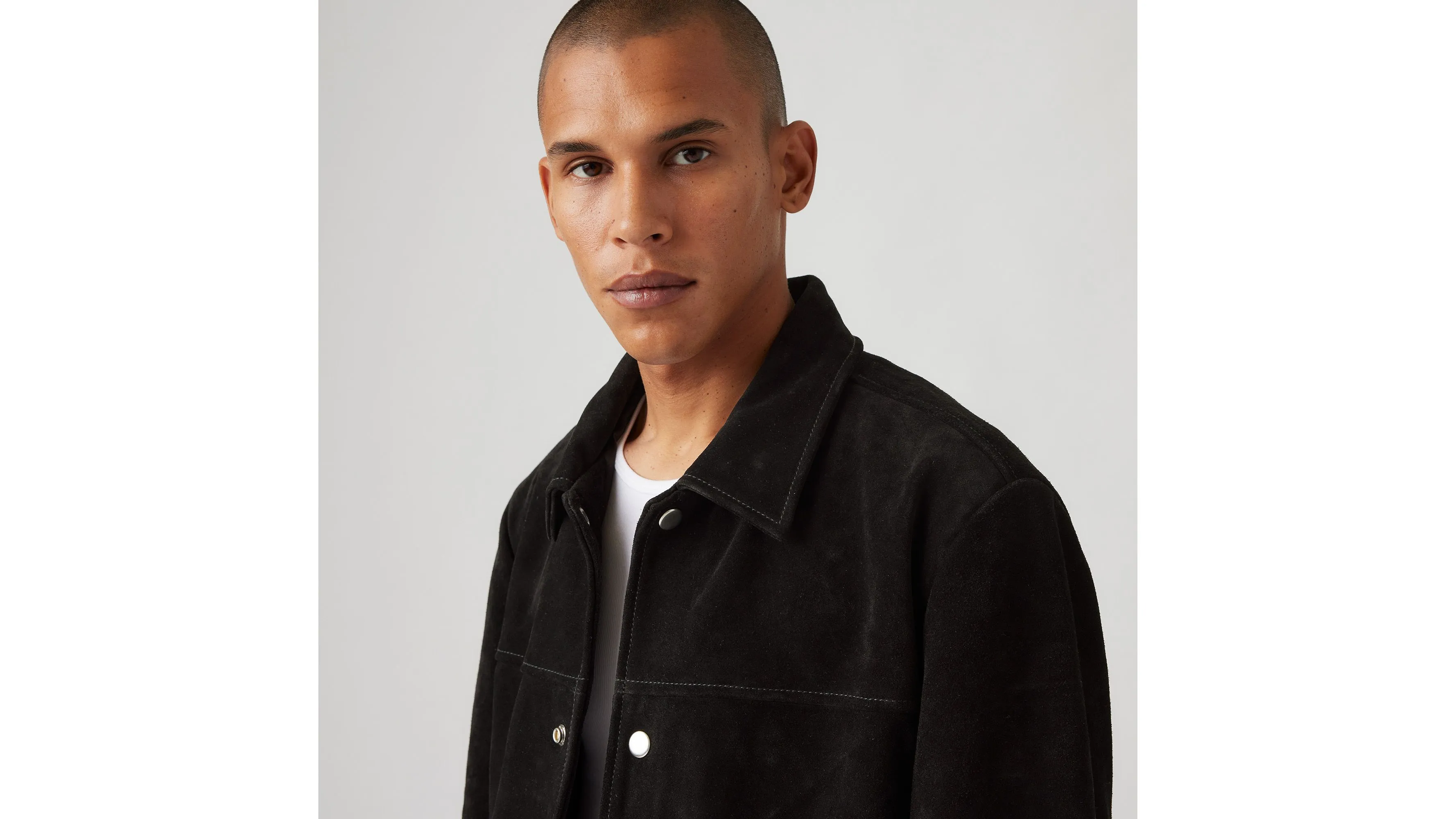 Levi's® x JJJJound Suede Coach Jacket sold by Levi's product image thumbnail 4