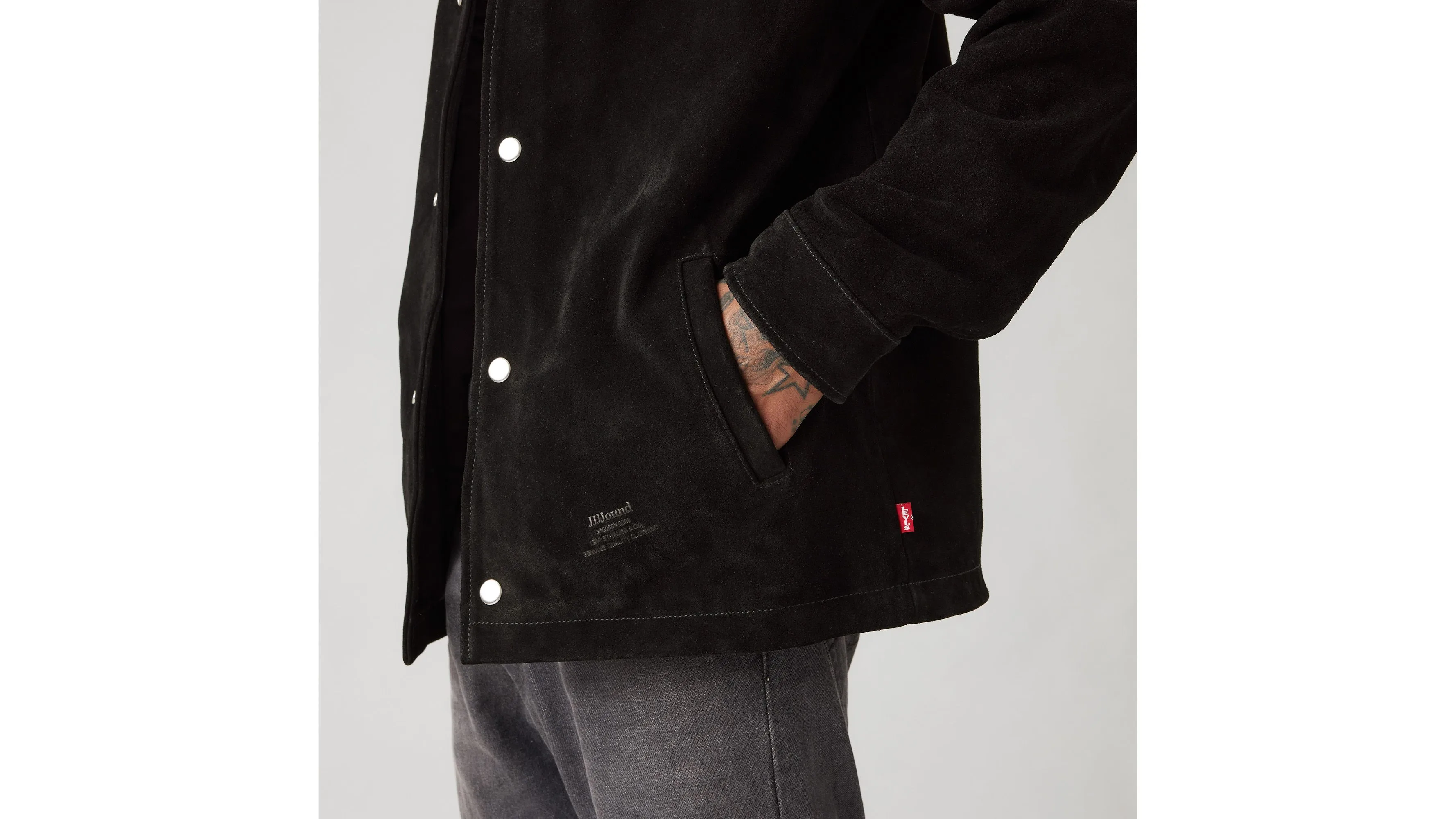 Levi's® x JJJJound Suede Coach Jacket sold by Levi's product image thumbnail 5