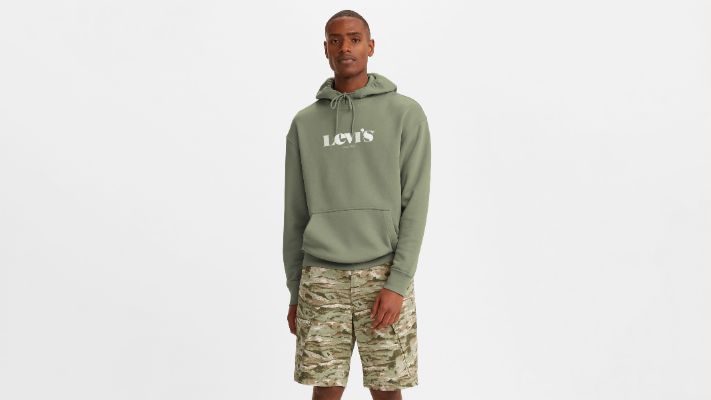 Relaxed Graphic Hoodie Sweatshirt sold by Levi's