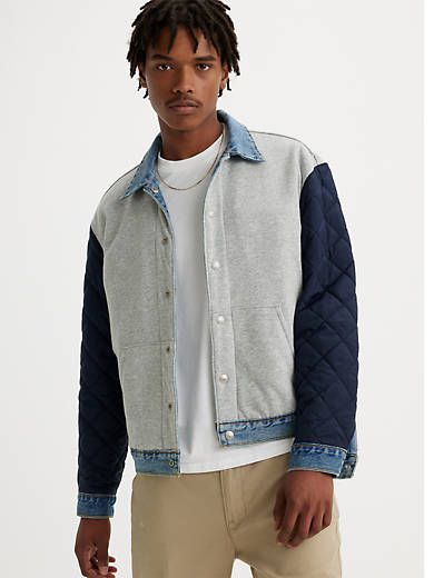 Vintage Reversible Varsity Trucker Jacket sold by Levi's