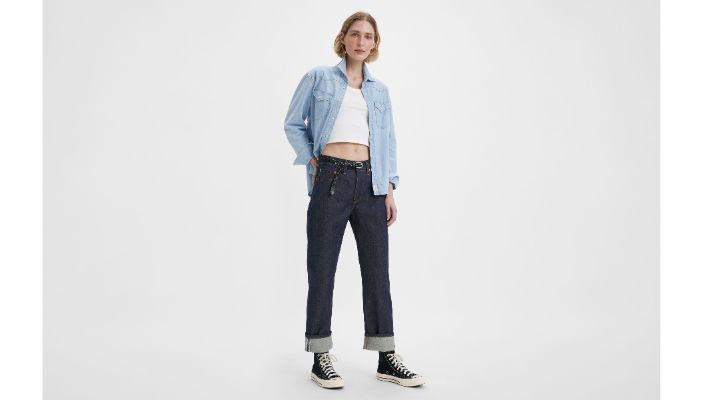 501® Rigid Selvedge Women's Jeans made by Levi's