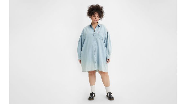 Rhea Denim Shirt Dress (Plus Size) sold by Levi's