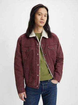 Canvas Sherpa Trucker Jacket sold by Levi's