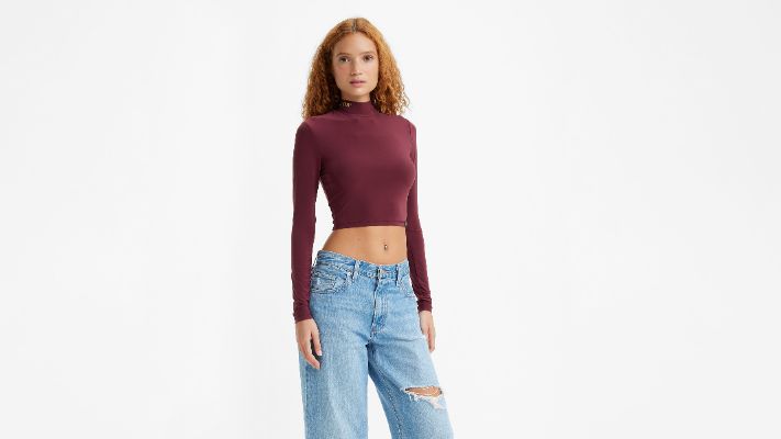 Graphic Rory Second Skin Top made by Levi's