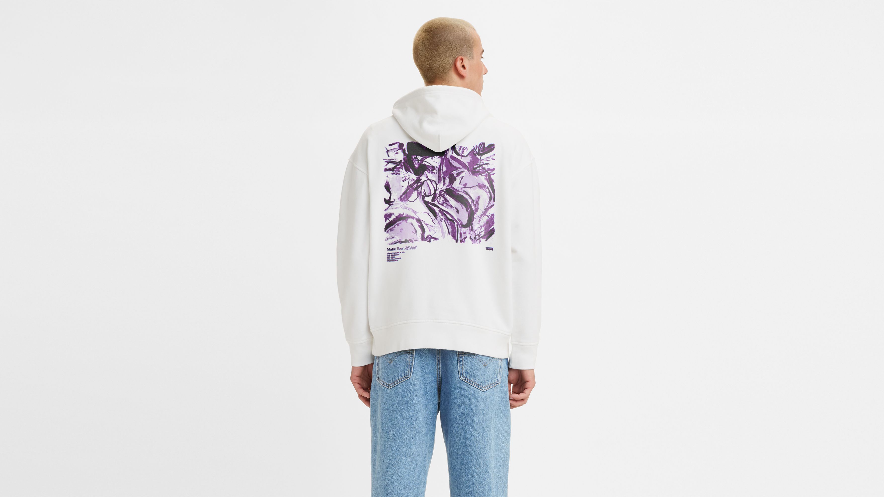 Relaxed Graphic Hoodie Sweatshirt sold by Levi's product image thumbnail 2