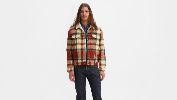 Plaid Type III Sherpa Trucker Jacket sold by Levi's