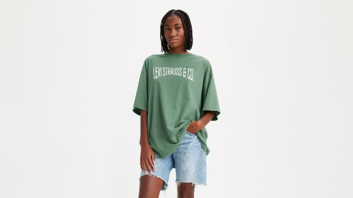 Graphic Short Stack T-Shirt sold by Levi's