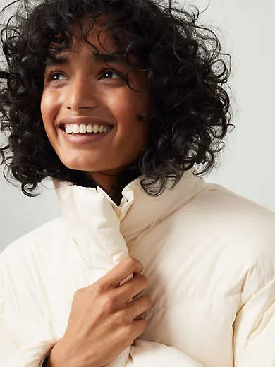 Western Short Bubble Puffer Jacket sold by Levi's