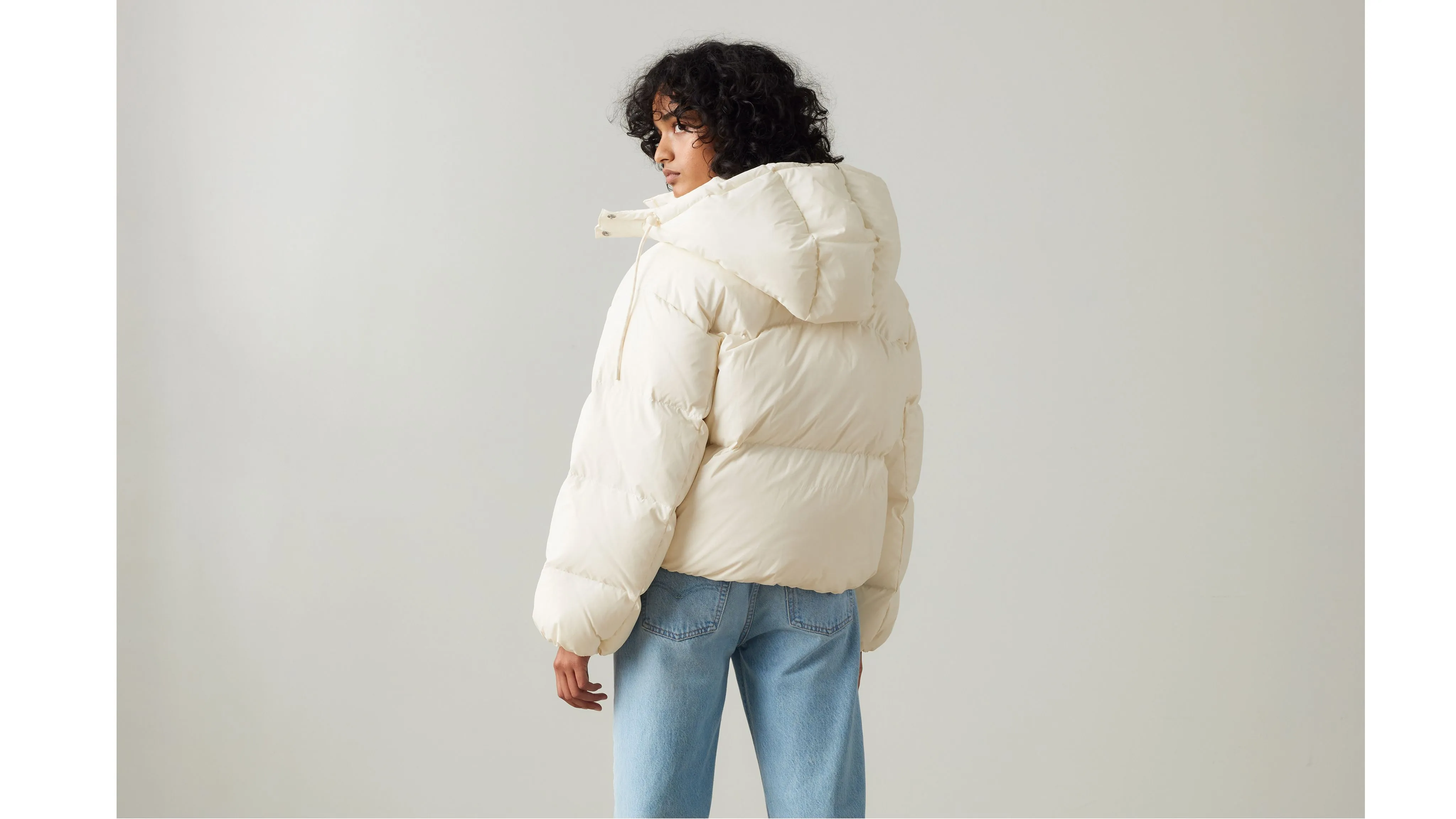 Western Short Bubble Puffer Jacket sold by Levi's product image thumbnail 3