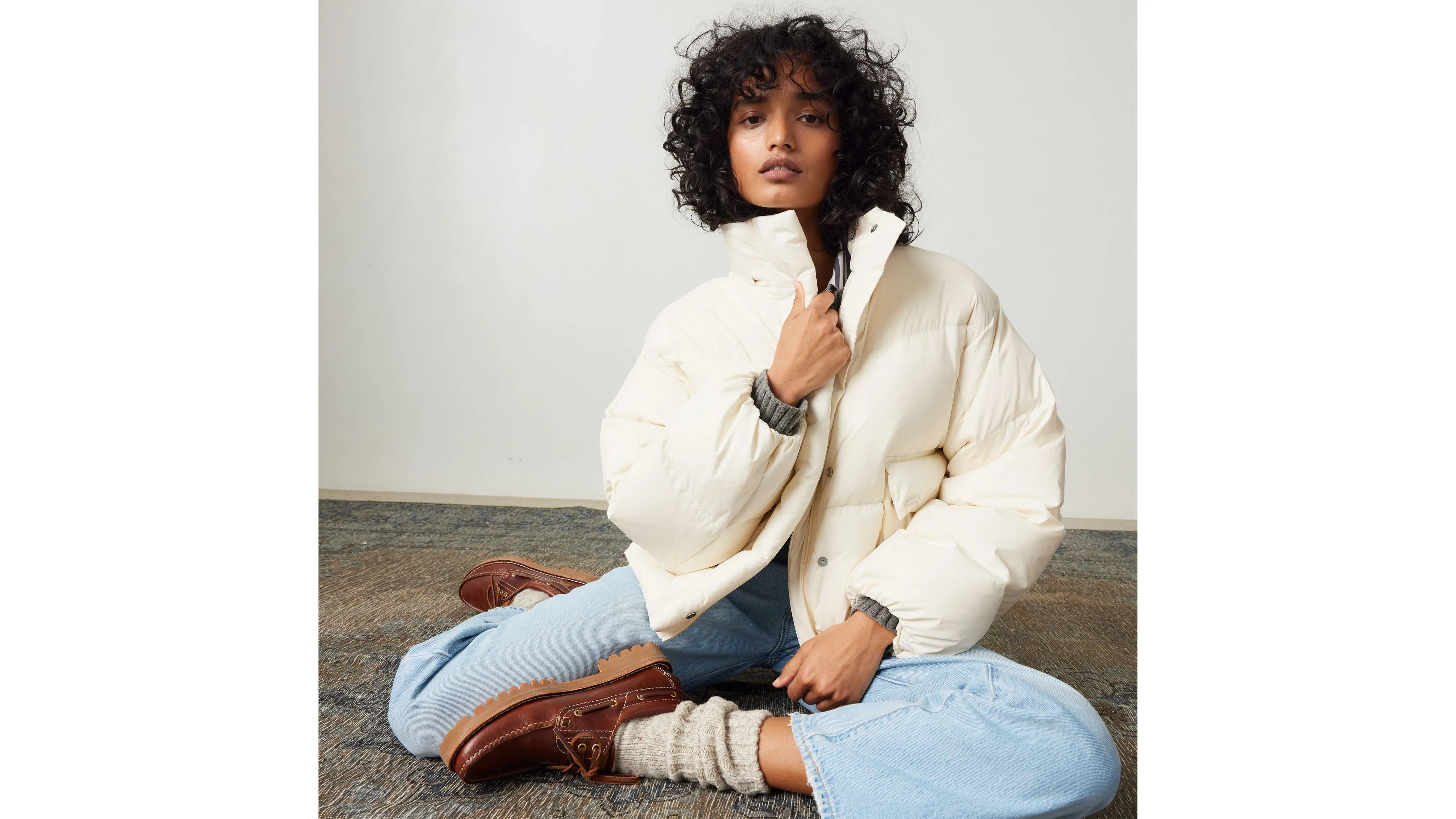 Western Short Bubble Puffer Jacket sold by Levi's product image thumbnail 4