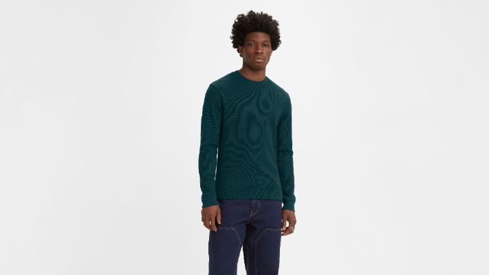Long Sleeve Standard Fit Thermal Shirt sold by Levi's