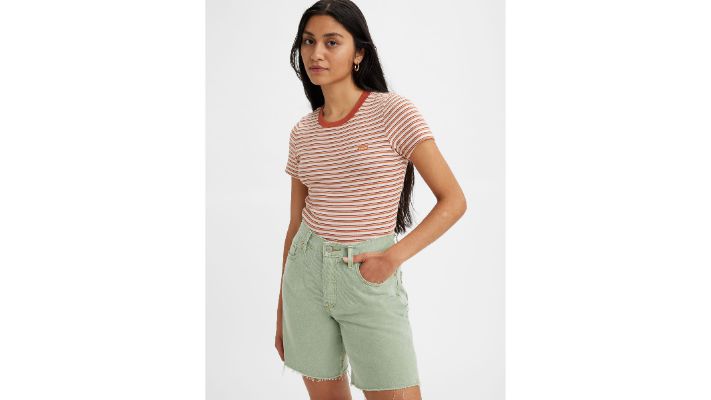 Short Sleeve Rib Baby T-Shirt sold by Levi's