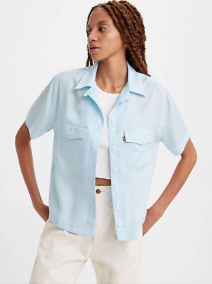 Ember Short Sleeve Bowling Shirt sold by Levi's