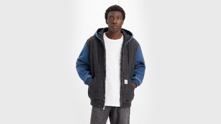 Potrero Denim Hoodie Jacket made by Levi's