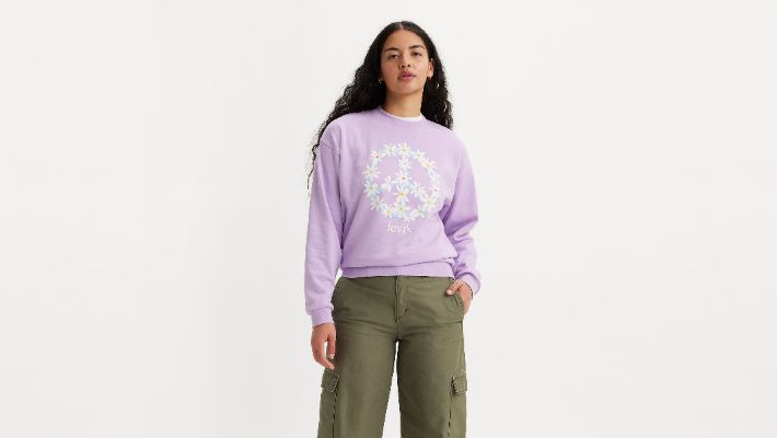 Graphic Salinas Crewneck Sweatshirt sold by Levi's