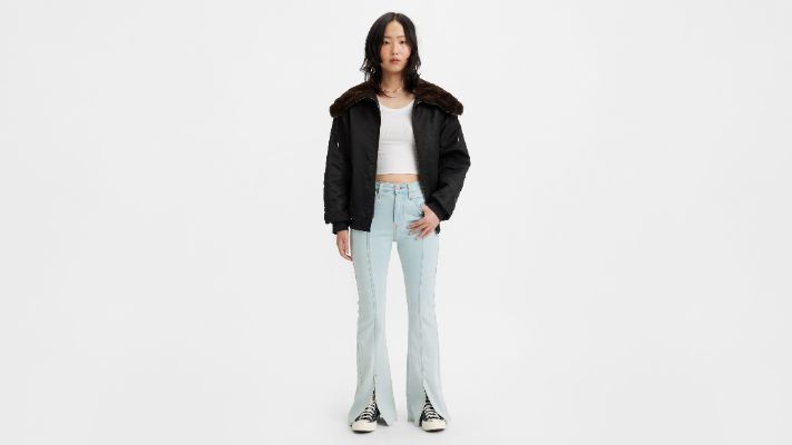 726 High Rise Flare Split Hem Women's Jeans sold by Levi's