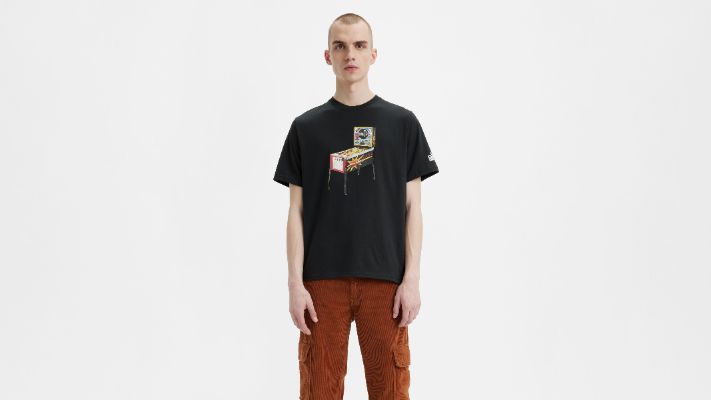 SilverTab™ Relaxed Fit Short Sleeve T-Shirt made by Levi's