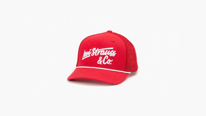 Embroidered Flexfit® Trucker Cap made by Levi's