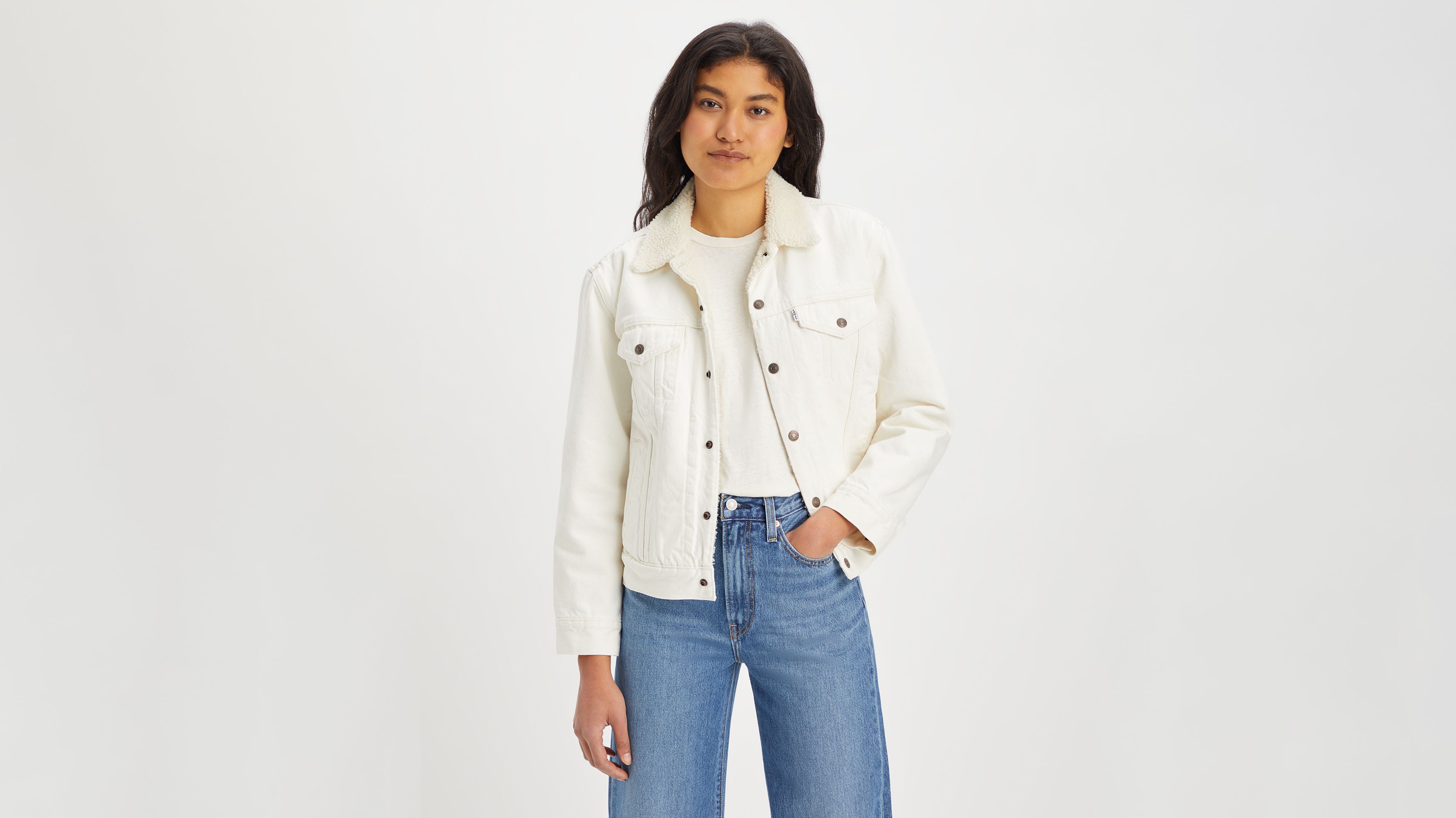 Ex-Boyfriend Sherpa Trucker Jacket sold by Levi's