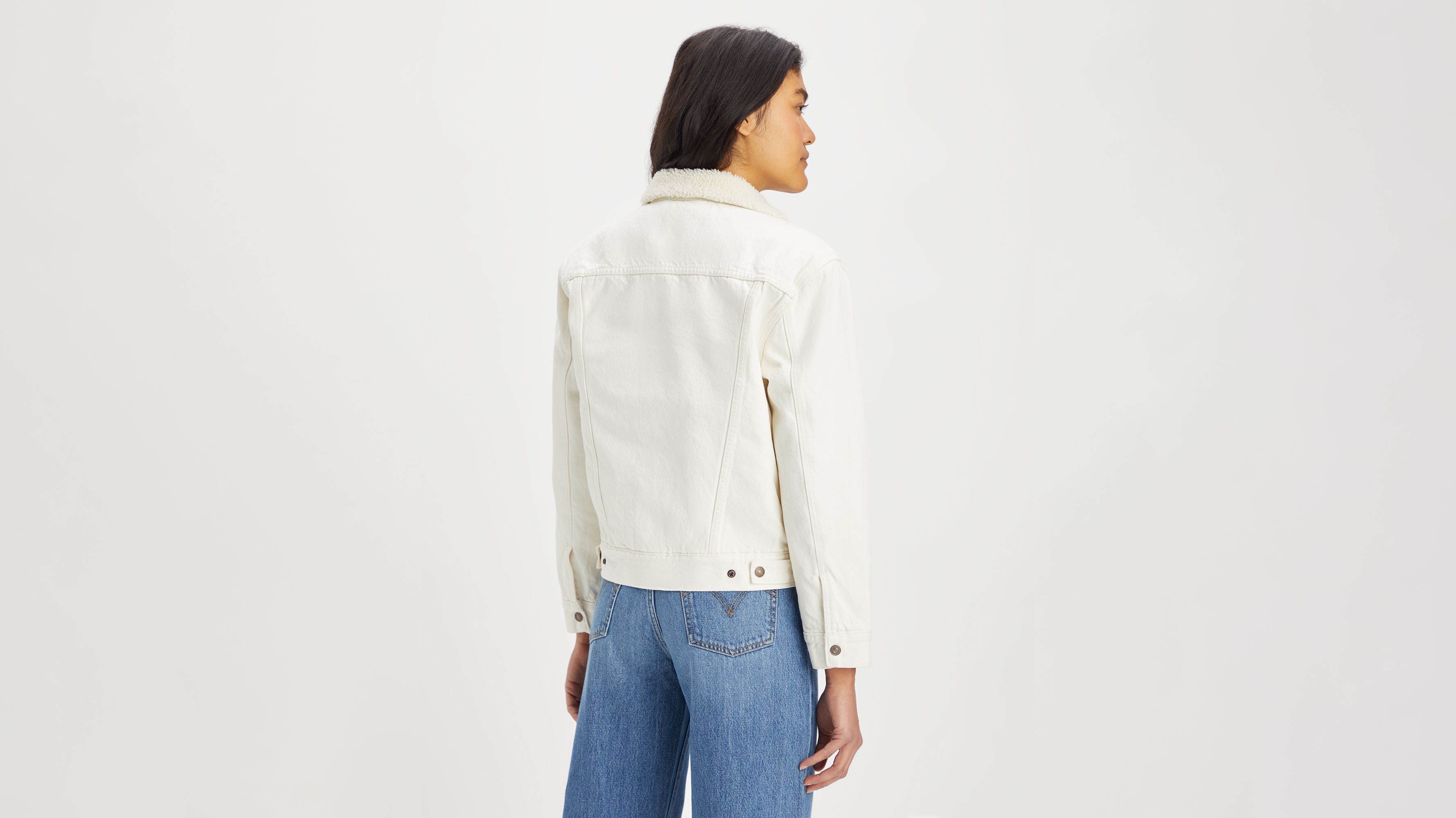 Ex-Boyfriend Sherpa Trucker Jacket sold by Levi's product image thumbnail 2