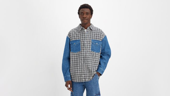 SilverTab™ Two-Pocket Corduroy Shirt sold by Levi's