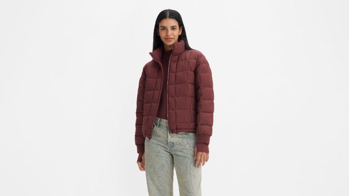 Box Quilted Puffer Jacket sold by Levi's