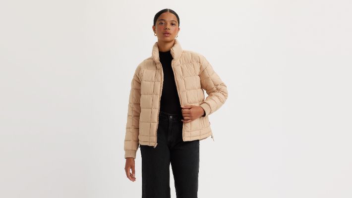 Box Quilted Puffer Jacket sold by Levi's