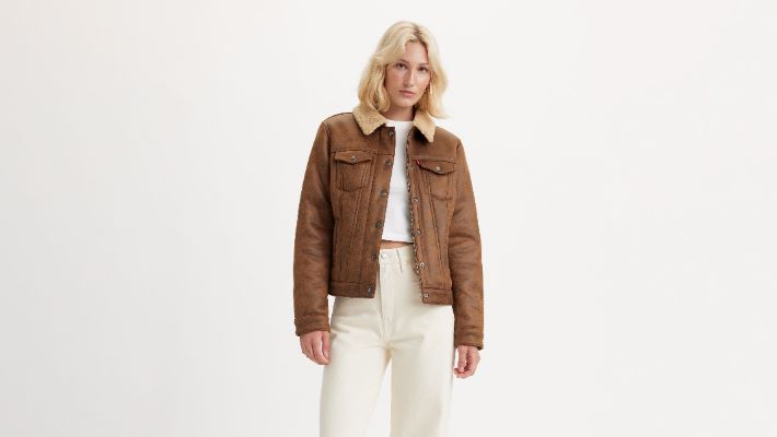 Faux Shearling Trucker Jacket sold by Levi's