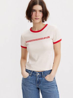 Graphic Ringer Rickie T-Shirt sold by Levi's