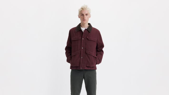 Chore Coat with Corduroy Collar Jacket sold by Levi's