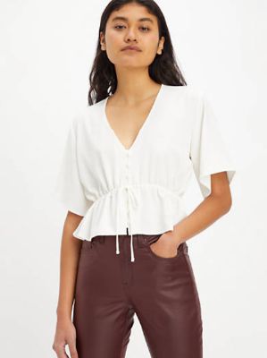 Lisa Short Sleeve Blouse sold by Levi's