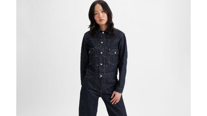 Japanese Selvedge Classic Type II Trucker Jacket sold by Levi's