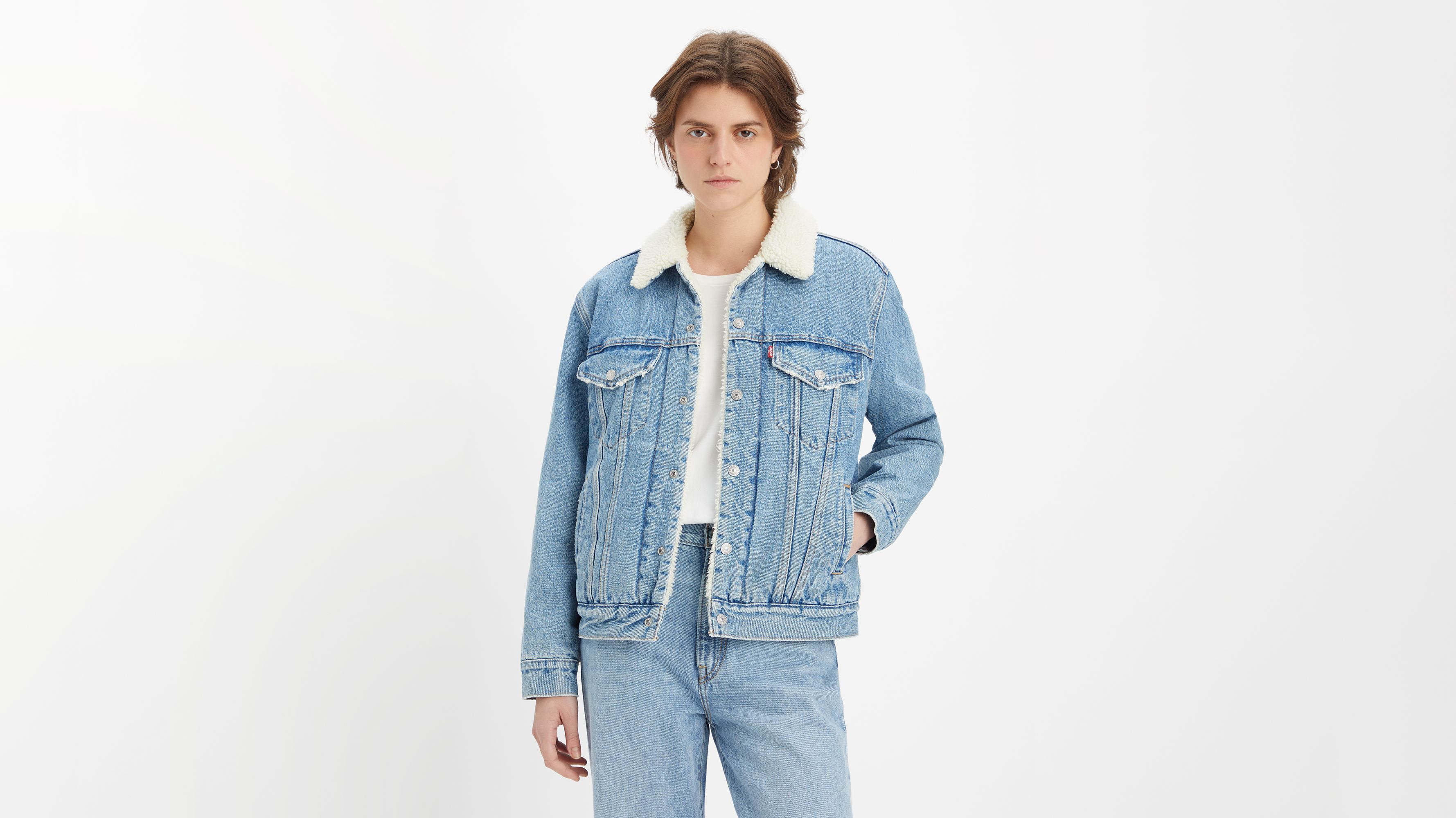 Ex-Boyfriend Sherpa Trucker Jacket sold by Levi's