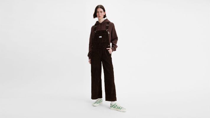 Levi's® Baggy Highwater Corduroy Women's Overalls sold by Levi's