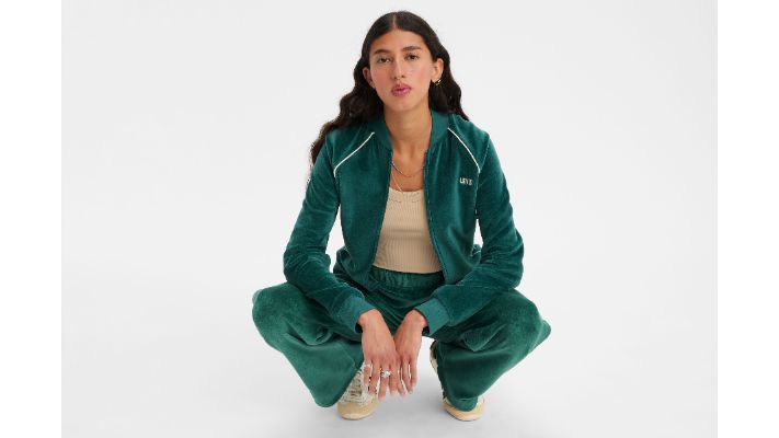 Gold Tab™ Ivy League Zip Sweatshirt made by Levi's