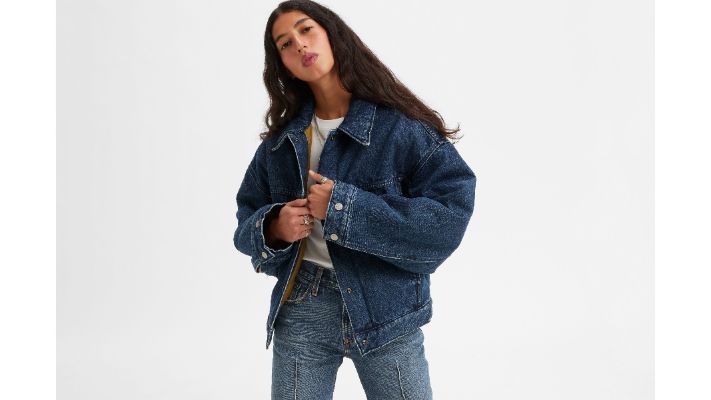 Reversible Bubble Trucker Jacket sold by Levi's