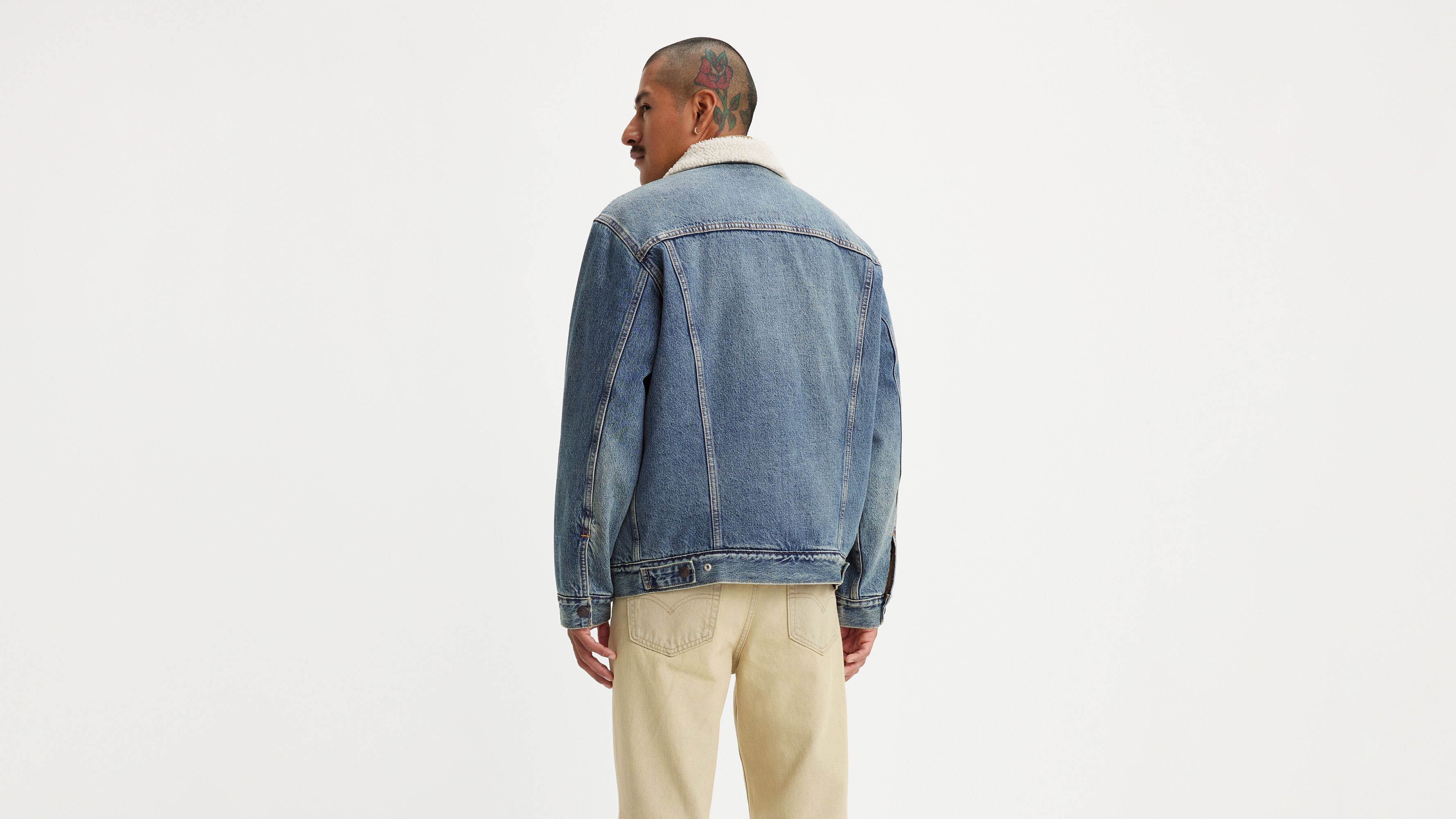 Relaxed Fit Sherpa Trucker Jacket sold by Levi's product image thumbnail 3