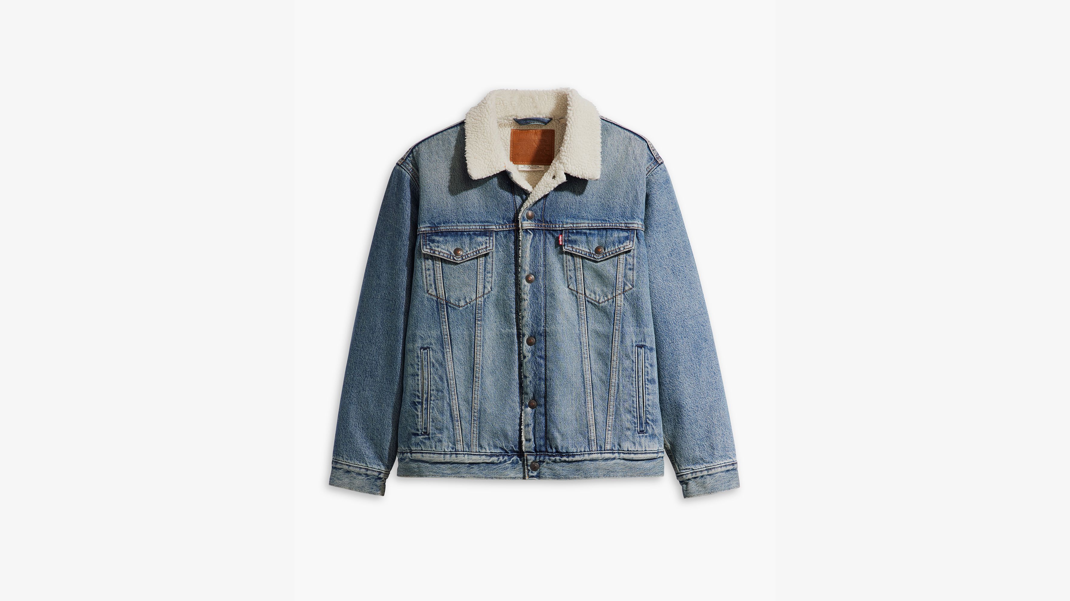 Relaxed Fit Sherpa Trucker Jacket sold by Levi's product image thumbnail 5