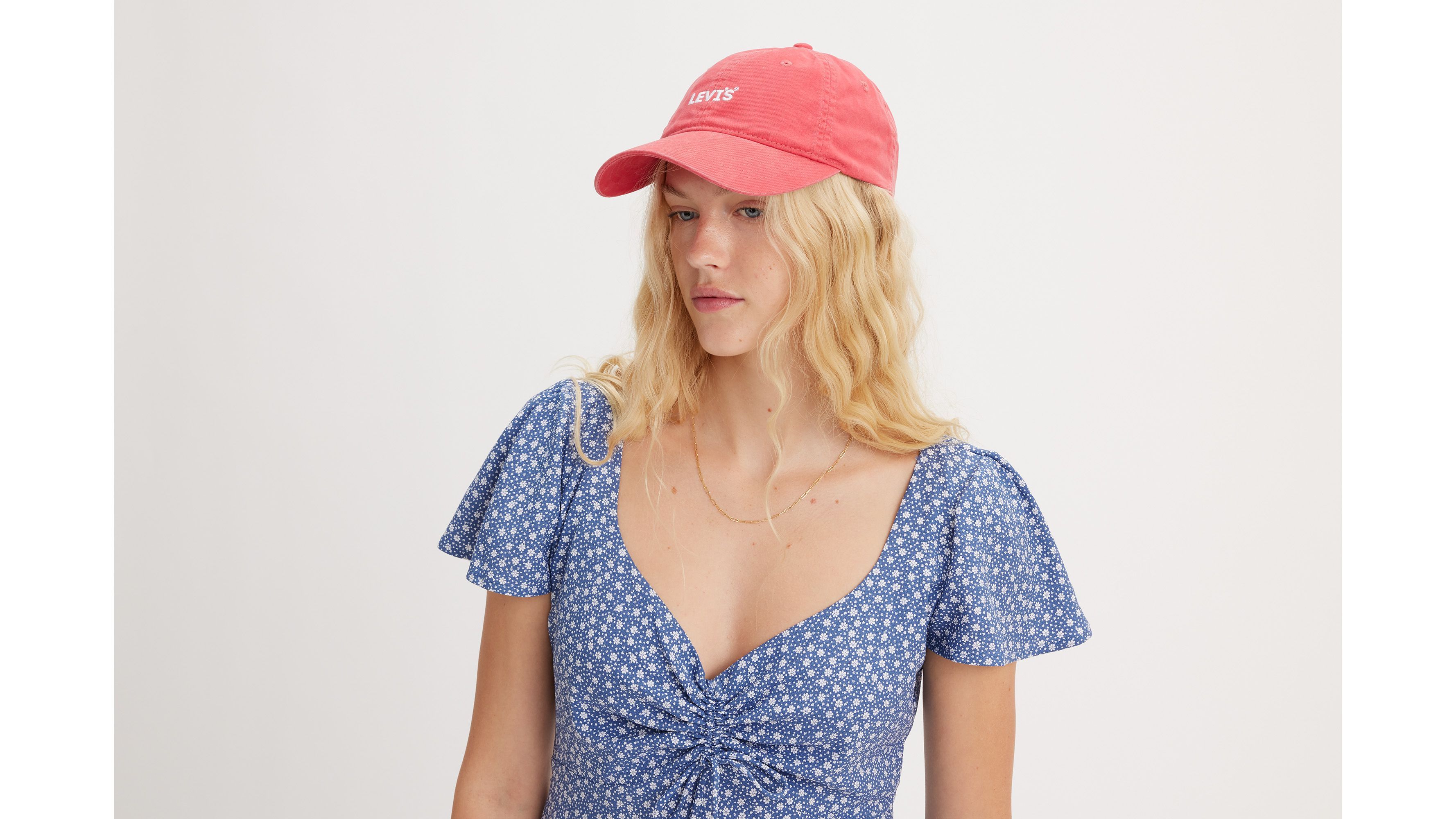 Skylar Flutter Sleeve Dress sold by Levi's product image thumbnail 4