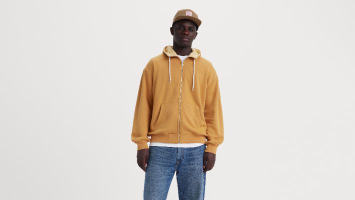 Workwear Zip-Up Hoodie Sweatshirt sold by Levi's
